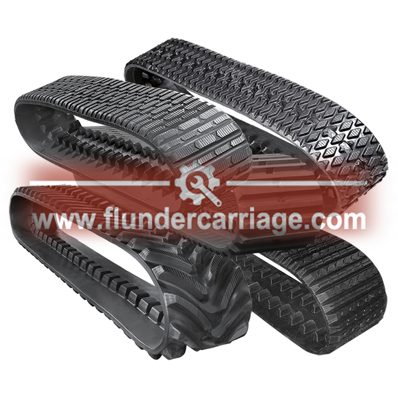 Zig Zag Tread Pattern Rubber Track 320x86x54 (Fit Yanmar T175 T210 Loaders)