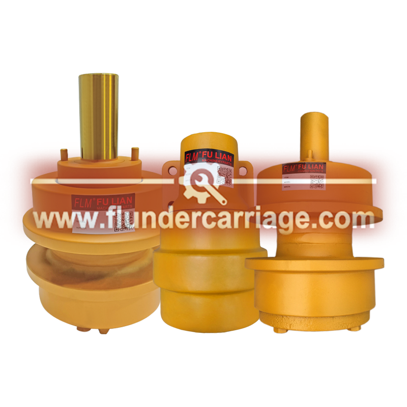 Top Roller Double Flange (Fit CASE 1450 1450B Dozer CASE 1450B 1455B Loader)