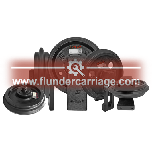 Kubota U55-4 Tension Front Idler Assembly (Fit Kubota KX161-3 KX057-4 U-55-4 U45-3 Excavator)