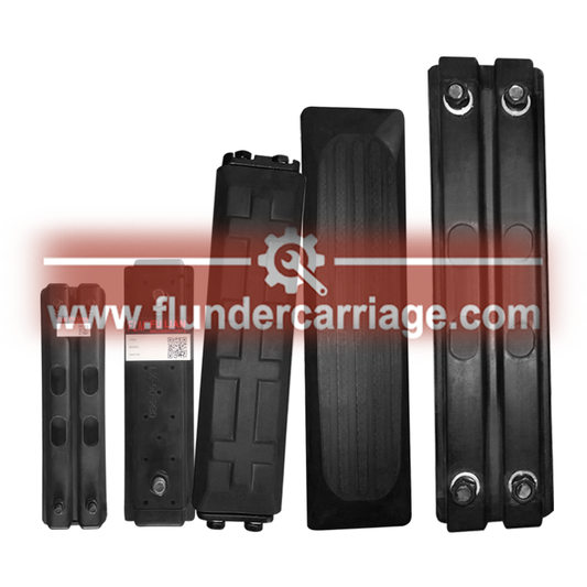 Rubber Pads Volvo EC140 EC145 Steel Tracks (Fit IHI Mini Excavators)